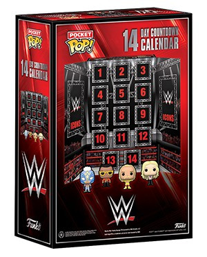 Funko WWE Wrestling Pocket POP WWE 14 Day Countdown Advent Calendar 2023 -  ToyWiz