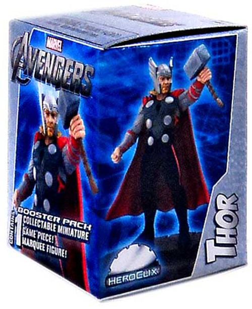 Marvel HeroClix Avengers Booster Pack [Thor Marquee Figure]