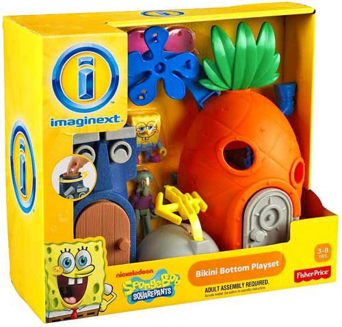 spongebob pineapple house playset