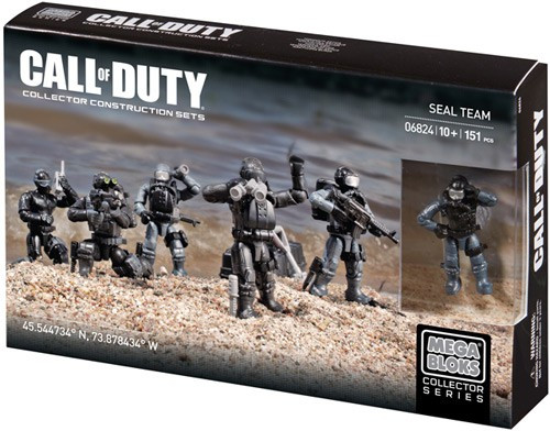 Mega Bloks Call of Duty Seal Team Set #06824