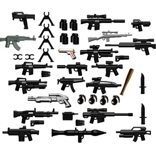 BrickArms 42-Piece Custom 2.5-Inch Weapons Pack