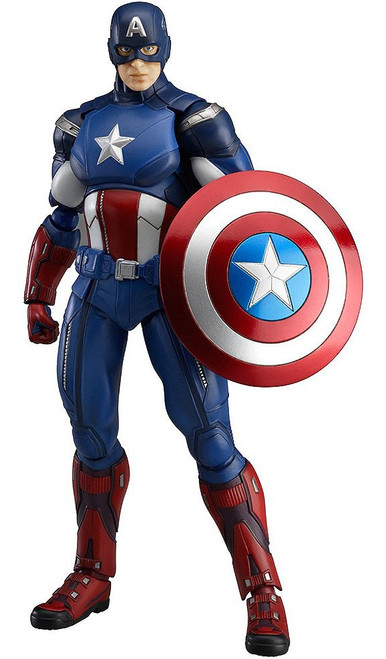 Marvel Avengers Figma Series Captain America Action Figure