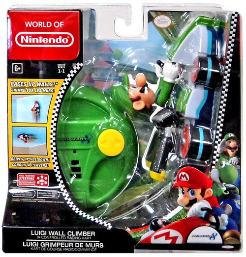 World Of Nintendo Mario Kart 8 Mario Wall Climber Rc Racing Kart Jakks Pacific Toywiz - mario kart r deluxe roblox