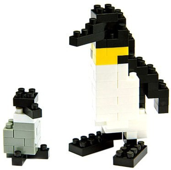 NEW NANOBLOCK Rockhopper Penguin  Nano Block Micro-Sized Building Blocks NBC-135 