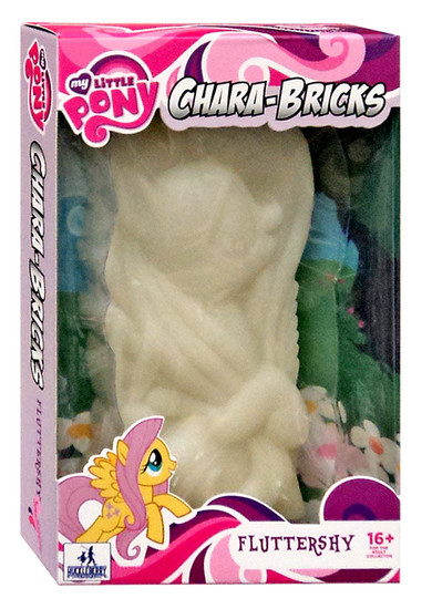 My Little Pony Chara-Bricks Fluttershy Exclusive Vinyl Figure [Glow in the Dark]