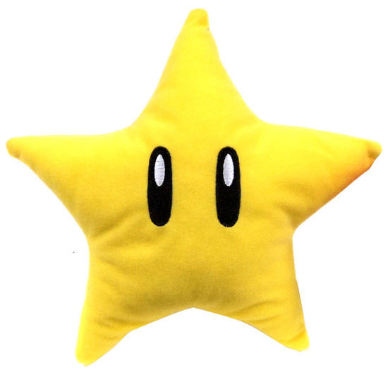 super mario star plush