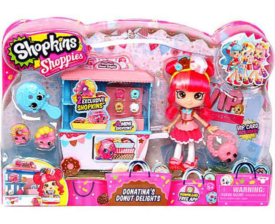 Shopkins Shoppies Donatina's Donut Delights Exclusive Playset