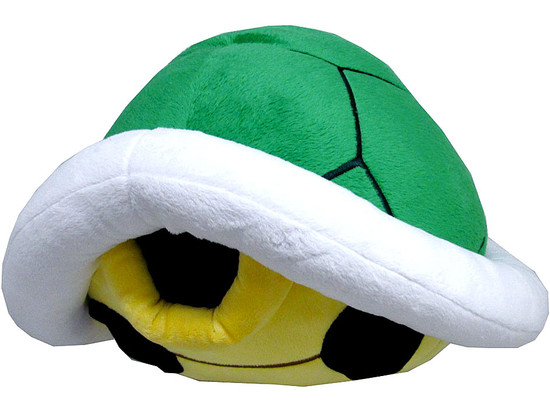 mario turtle shell plush