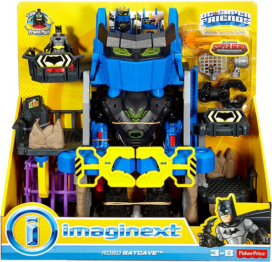 imaginext batcave figures