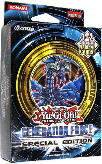 YuGiOh Trading Card Game Generation Force Special Edition [3 Booster Packs & Promo Card]