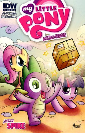My Little Pony Micro-Series #9 Featuring Spike Comic Book [Cover B]