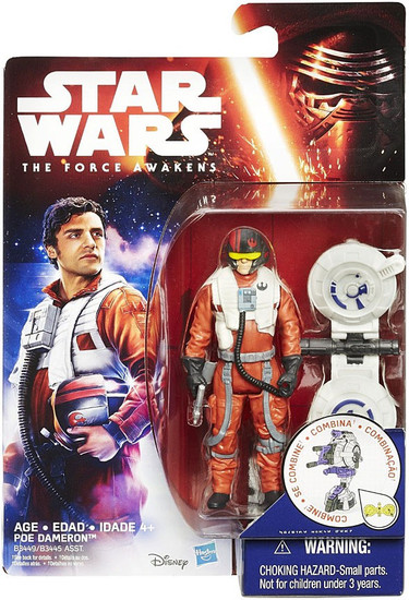 Star Wars The Force Awakens Jungle & Space Poe Dameron Action Figure