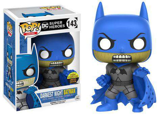 Darkest Night Batman NYCC 2016 Exclusive POP Heroes #143 Vinyl Figur Funko  Sammeln & Seltenes Action Figuren LA1888096