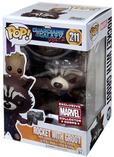 rocket and groot funko