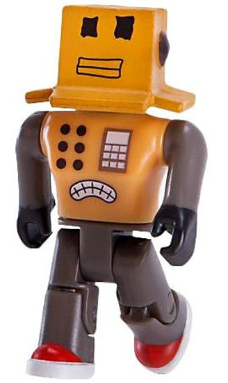 series 6 roblox history museum sales staff mini figure with orange cube and online code loose