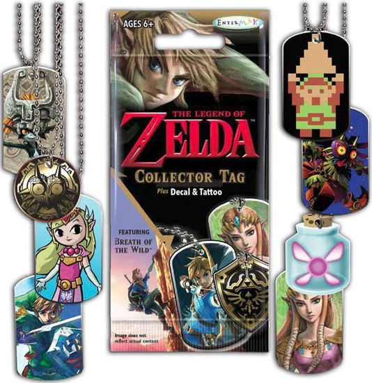 zelda dog tag