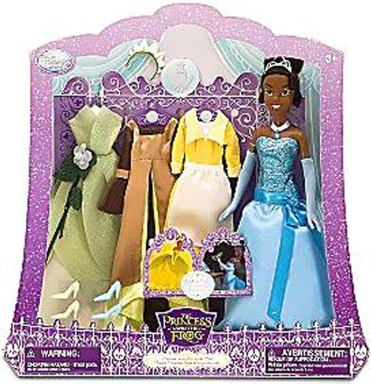 princess and the frog doll set