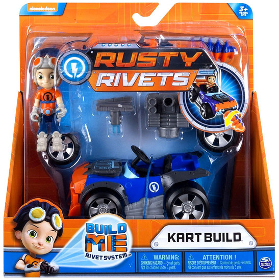 Nickelodeon Rusty Rivets Build Me Rivet System Kart Build Vehicle