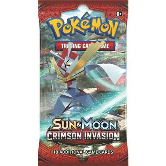 16381249 for sale online Pokémon Sun and Moon Crimson Invasion Booster Box Card Game 