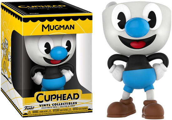 Funko Cuphead Funko Games Mugman Vinyl Figure Toywiz - fight with cuphead and mugman roblox