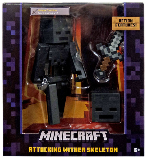 minecraft wither action figure