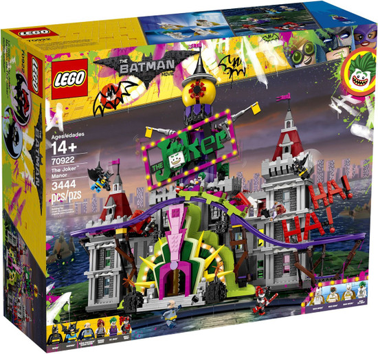 Lego Dc The Batman Movie The Joker Manor Set 70922 Toywiz - wayne manor batcave roblox go