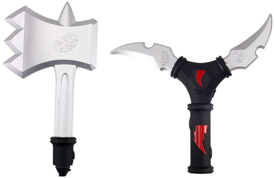 Power Rangers Super Ninja Steel Double Blade Battle Axe Roleplay Toy Bandai America Toywiz - war axe roblox