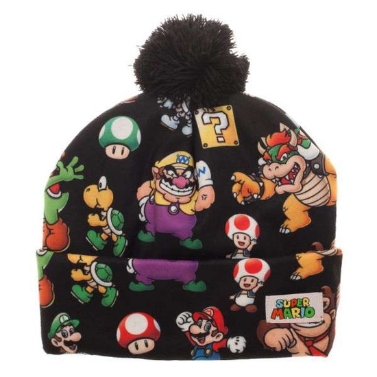 Super Mario Super Mario Cuff Knit With 