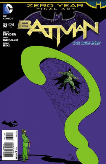 DC The New 52 Batman #32 Zero Year Comic Book