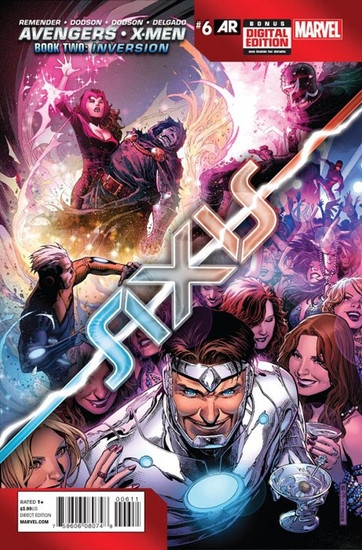 Marvel Comics Avengers Vs X Men Axis Comic Book 6 Book Two Inversion Toywiz Marvel Comics Avengers Vs X Men Axis Comic Book 6 Book Two Inversion Toywiz
