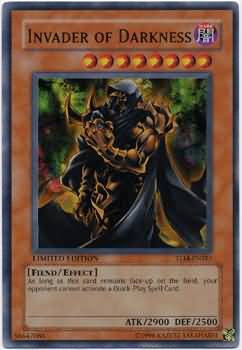 Yu-Gi-Oh! Invader Of Darkness Card - TLM-ENSE1 Ultra Rare Promo From The Lost Millennium - View #6