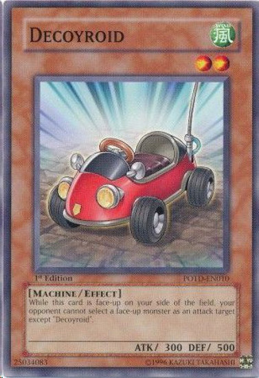 Yugioh Gx Trading Card Game Power Of The Duelist Single Card Common Decoyroid Potd En010 Toywiz