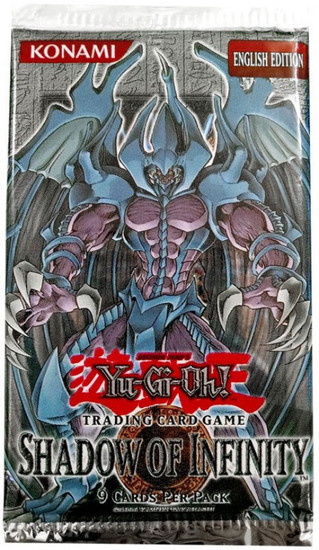YuGiOh Trading Card Game Shadow of Infinity Booster Pack [9 Cards]