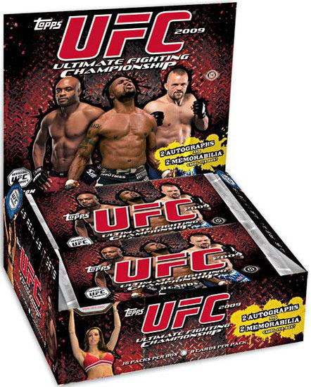 UFC Ultimate Fighting Championship 2009 Round 2 Trading Card HOBBY Box