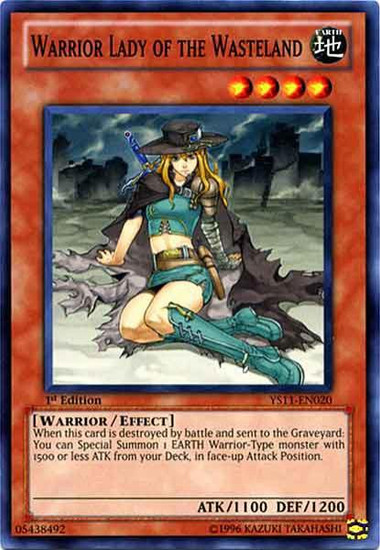 YuGiOh Zexal Dawn of the Xyz Single Card Common Warrior Lady of the