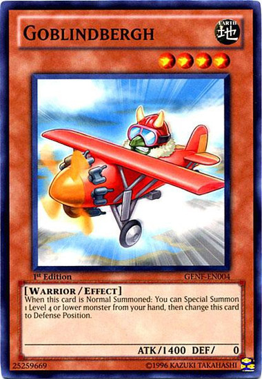 Goblindbergh - GENF-EN004 - Common - Unlimited Edition LP YuGiOh