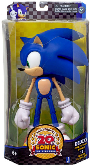 20th Anniversary Sonic the Hedgehog Exclusive Action Figure [2011 Modern]