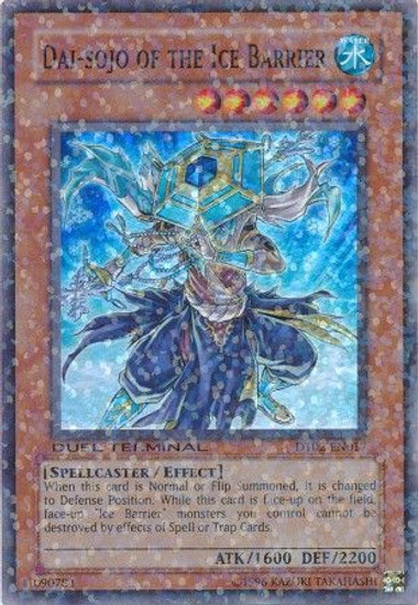 YuGiOh YuGiOh 5D's Duel Terminal 2 Parallel Rare Dai-Sojo of the Ice Barrier DT02-EN017