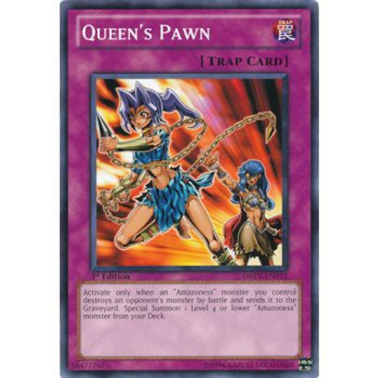 YuGiOh YuGiOh 5Ds Duelist Revolution Single Card Common Queens Pawn