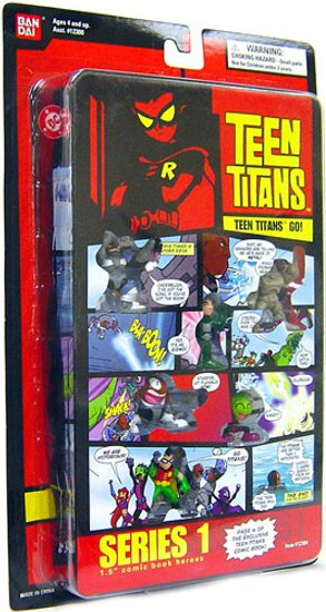 Teen Titans Go! Comic Book Heroes Series 1 Page 4 Exclusive 1.5-Inch Figure Pack
