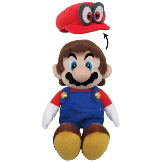 super mario odyssey plush with hats