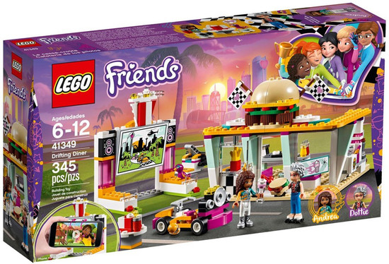 Lego Friends Drifting Diner Exclusive Set 41349 Toywiz - finding new the diner badge in roblox ultimate custom night rp