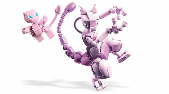 Pokemon Mew Vs Mewtwo Clash Set Mega Construx Toywiz - a code for mew or mewtwo on roblox pokemon universe