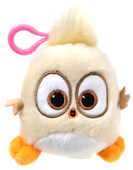 Angry Birds Hatchlings Cream 4-Inch Plush Clip On