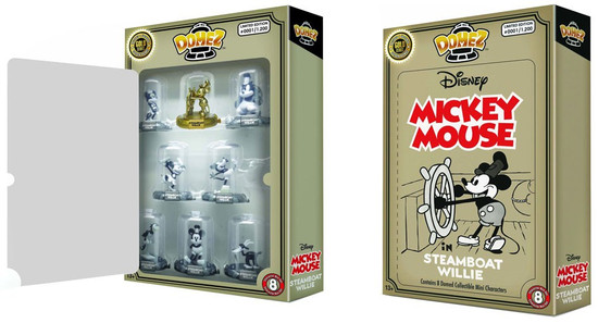 Disney Domez Steamboat Willie Exclusive Figure 8-Pack