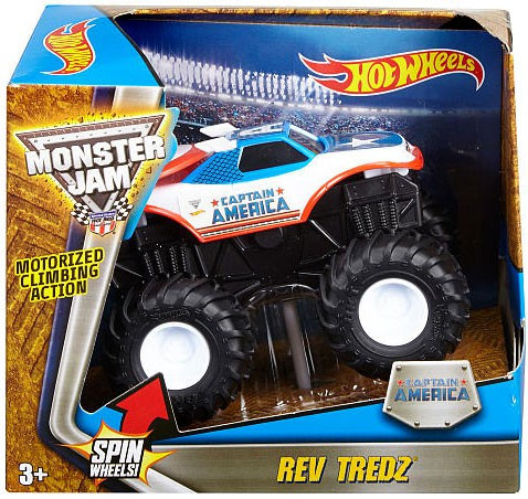 hot wheels monster jam captain america