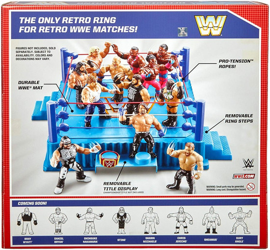 mattel wwe retro ring