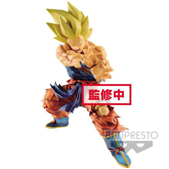 Dragon Ball Legends Super Saiyan Son Goku 7.9-Inch Collectible PVC Figure [Kamehameha]