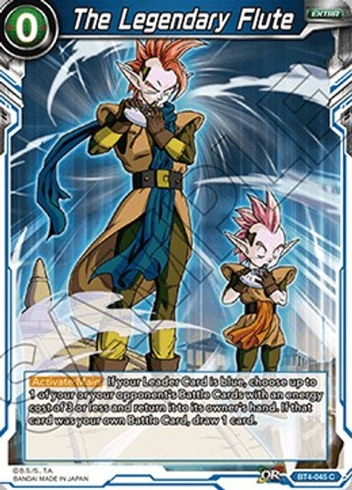 Dragon Ball Super Collectible Card Game Colossal Warfare Single Card Common The Legendary Flute Bt4 045 Toywiz - banda d naruto roblox