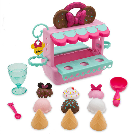 minnie ice cream shop track set